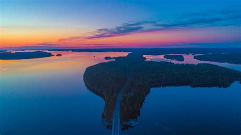 Pulkkilanharjun luontopolku (4,7km), Päijänteen。